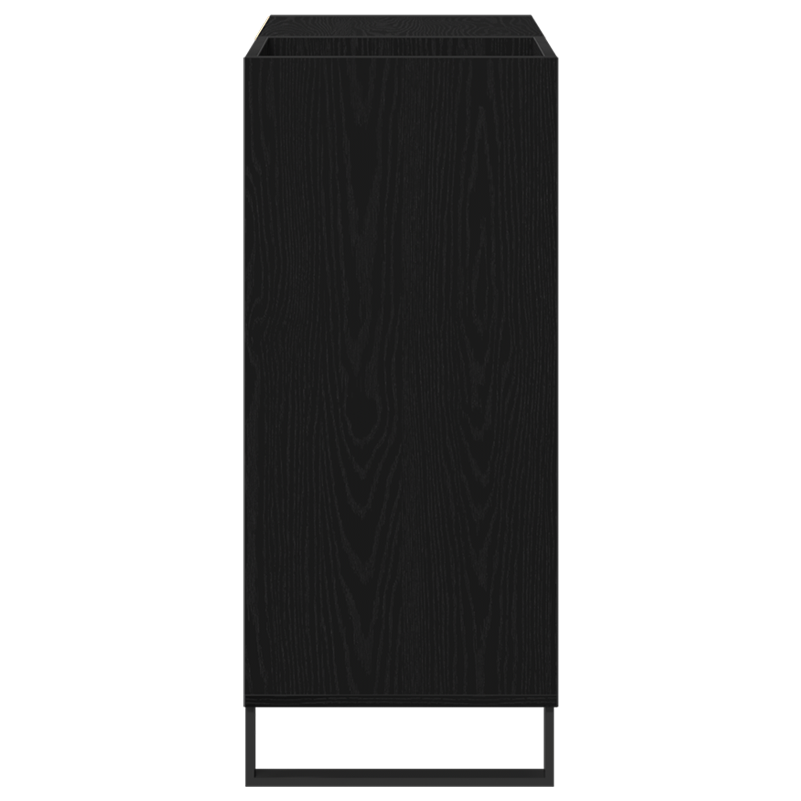 Ormar za ploče Crni hrast 85 x 38 x 89 cm Konstruirano drvo