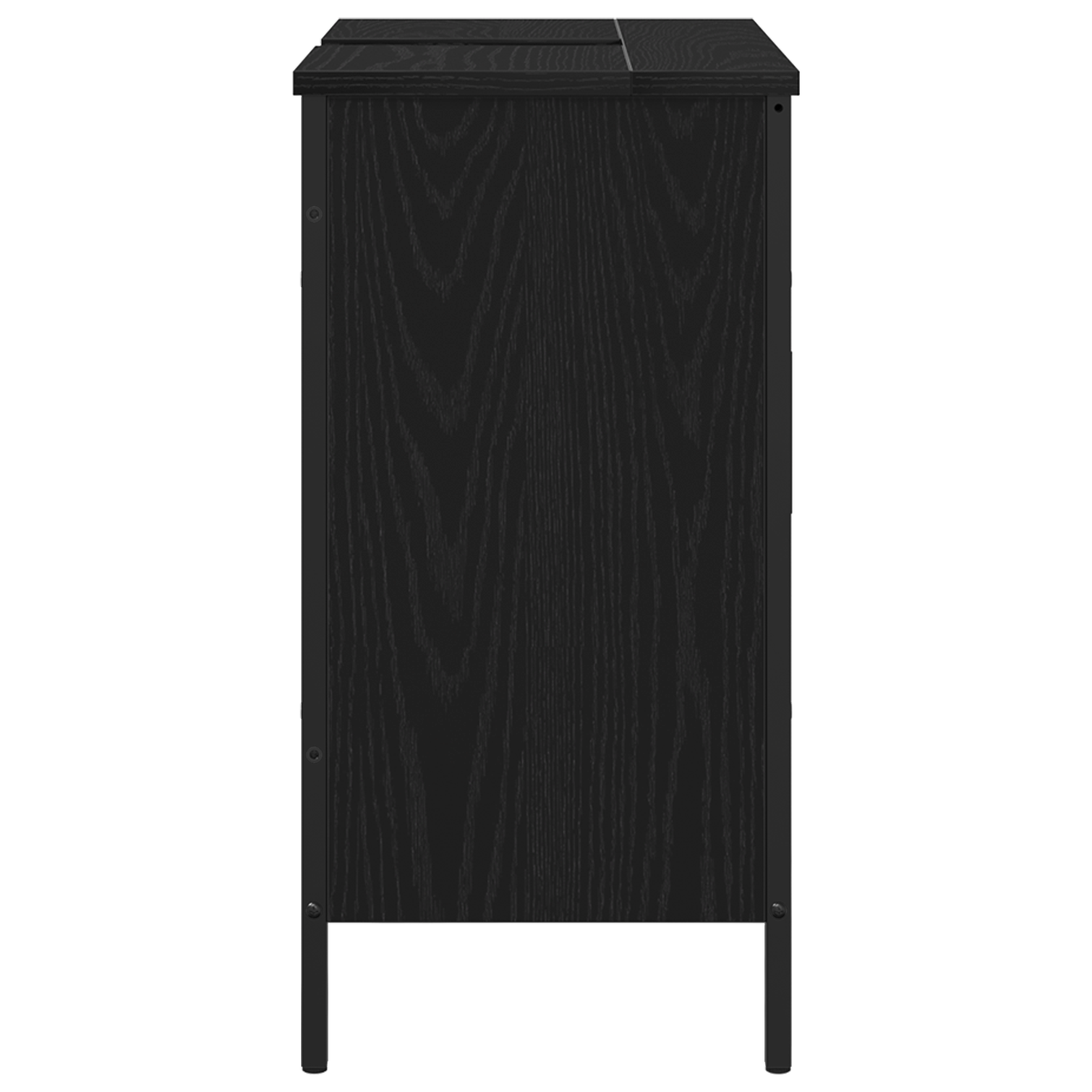 Kupaonski ormarić za sudoper Crni hrast 60 x 30 x 60 cm