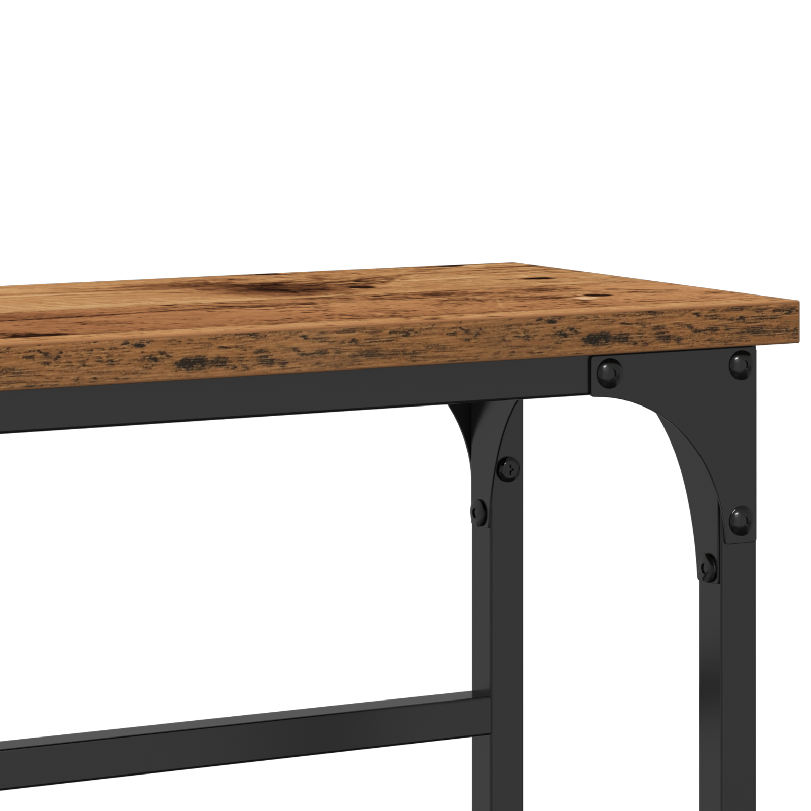 Konzolna stolica Staro drvo 75 x 19,5 x 75 cm Konstruirano drvo