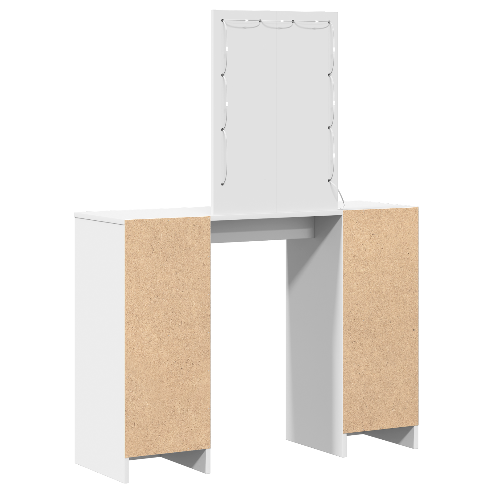 Toaletni stol Bijelo 102 x 33 x 135 cm Konstruirano drvo