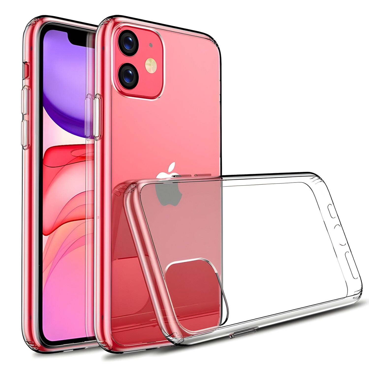 Przezračno zaštitno kućište za Apple iPhone 11 - Prozirna KP26439