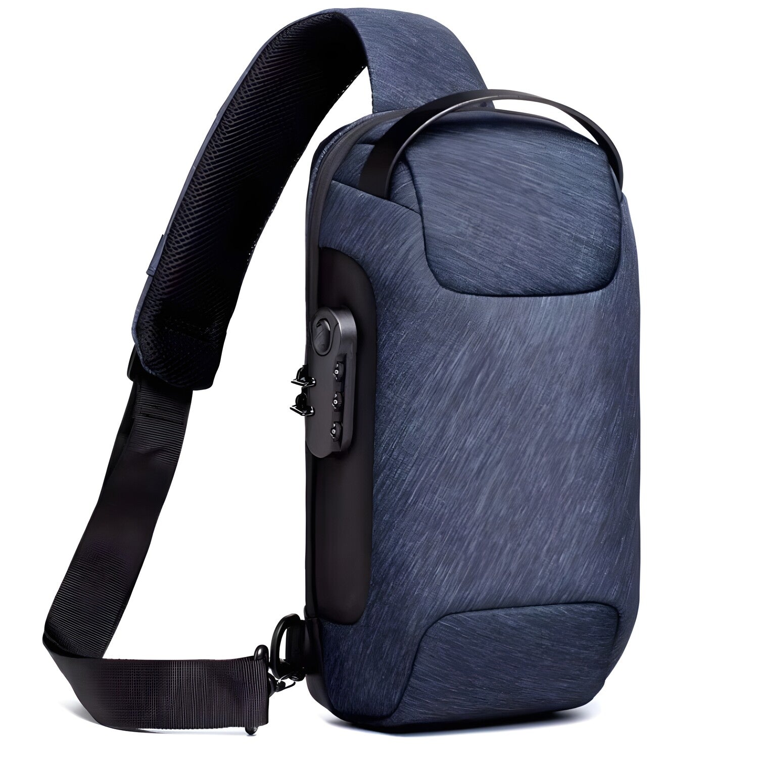 Torba za rame s USB punjenjem IS-36235 - Plava 2 KP36235