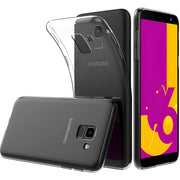 Przezračno zaštitno kućište za Samsung Galaxy J6 2018 - Prozirna KP23655