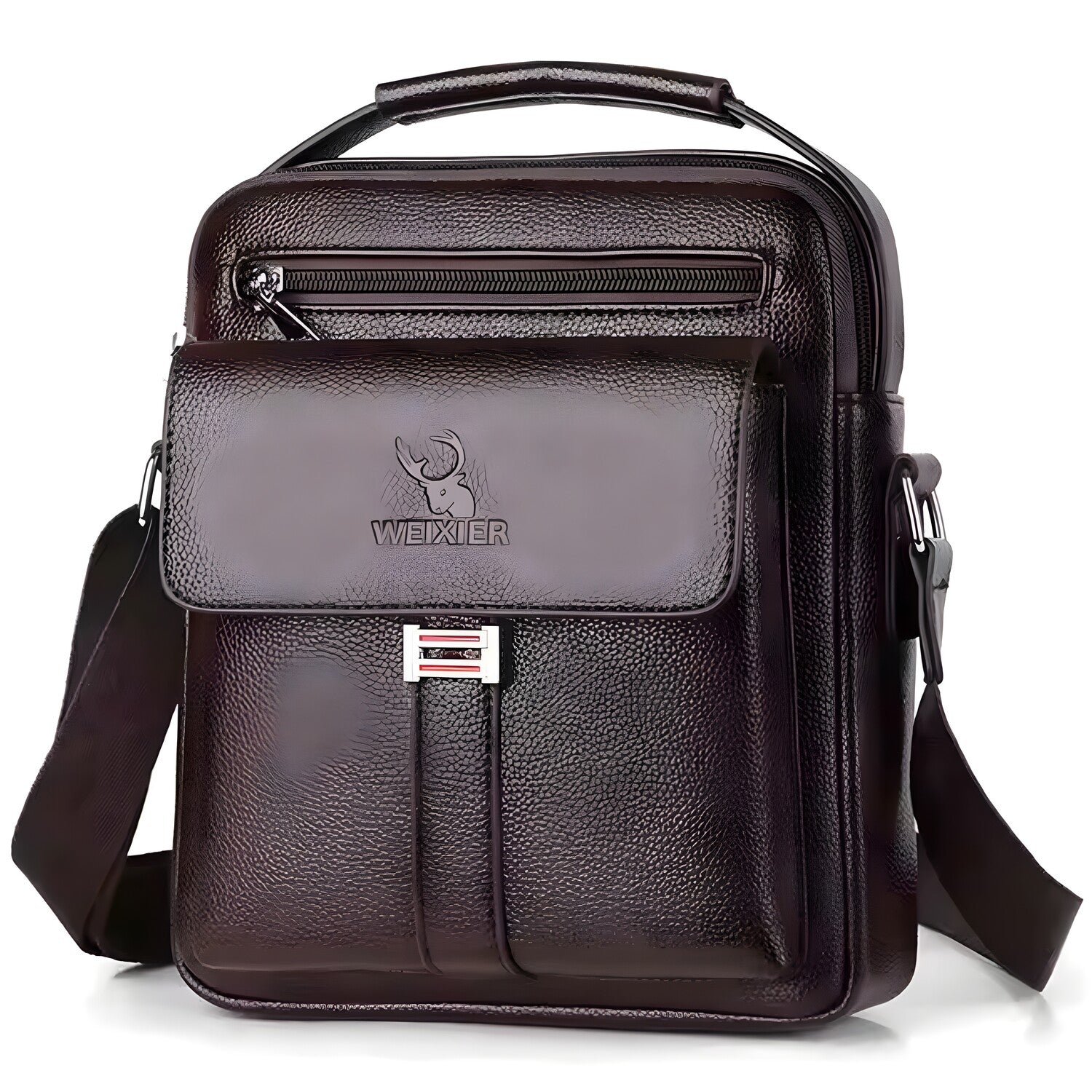 Muška Crossbody Torba WEIXIER EV-35541 - Tamno smeđa / Tip2 KP35541