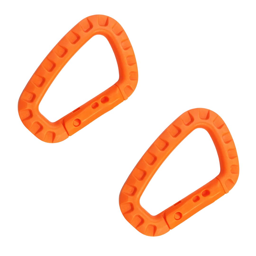 DADPACK, 2x Karabiner -Naranča
