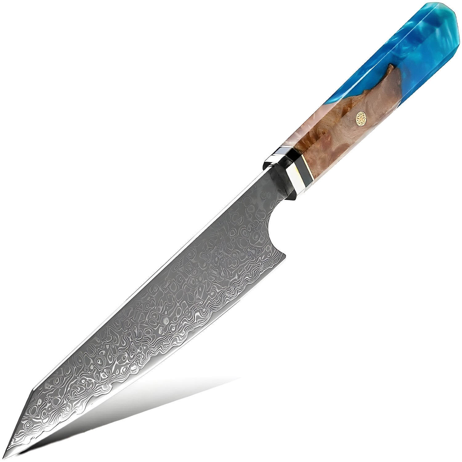 Damaskasti kuhinjski nož KU-20031 - Chef / Plava / 28cm KP20031
