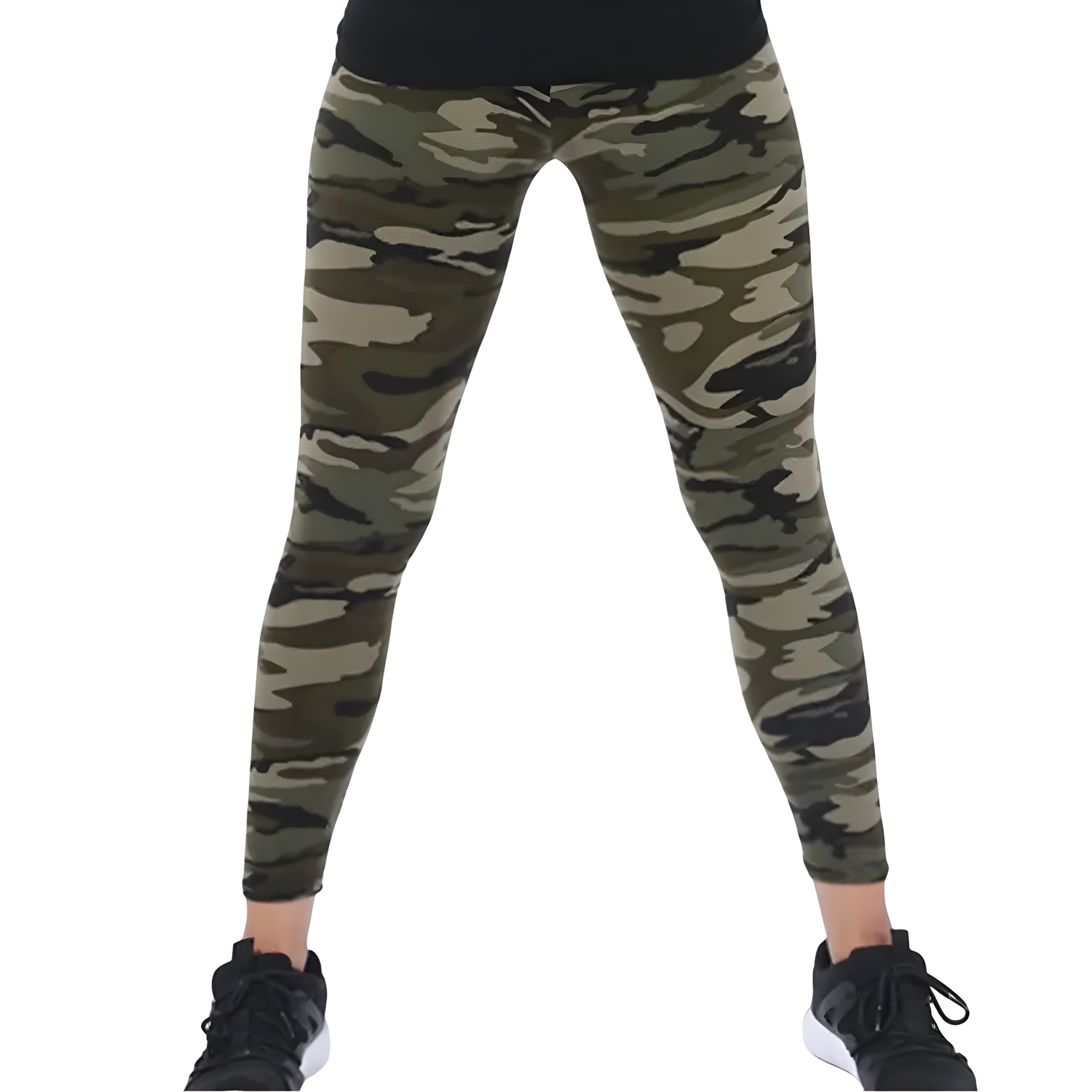 Tajice Camouflage - Zelena 4 / Uni KP34923