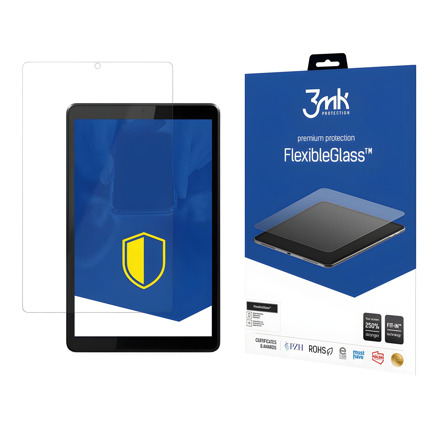 Zaštitno hibridno staklo 3mk FlexibleGlass za Lenovo Tab M8 - Prozirna KP22662