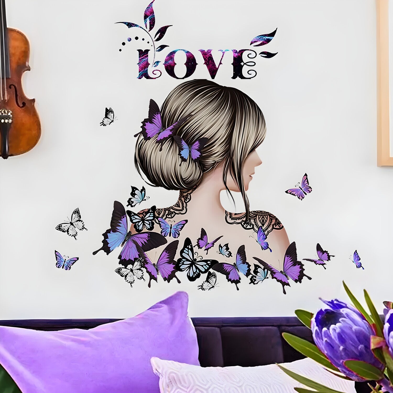 Naljepnica za zid / Tapeta Love KP34644
