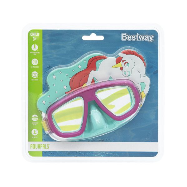 Maska Aqua Pals – zabava i sigurnost za mališane u vodi Model 02