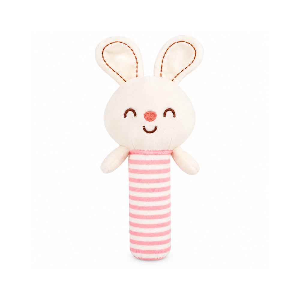 Mekana zvečka za bebe Zeko/Pas 18 cm – 2 modela Model 02