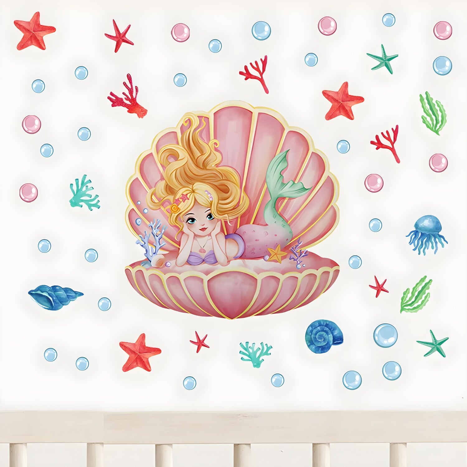 Naljepnica za zid / Tapeta Sirena / Tip2 KP34641