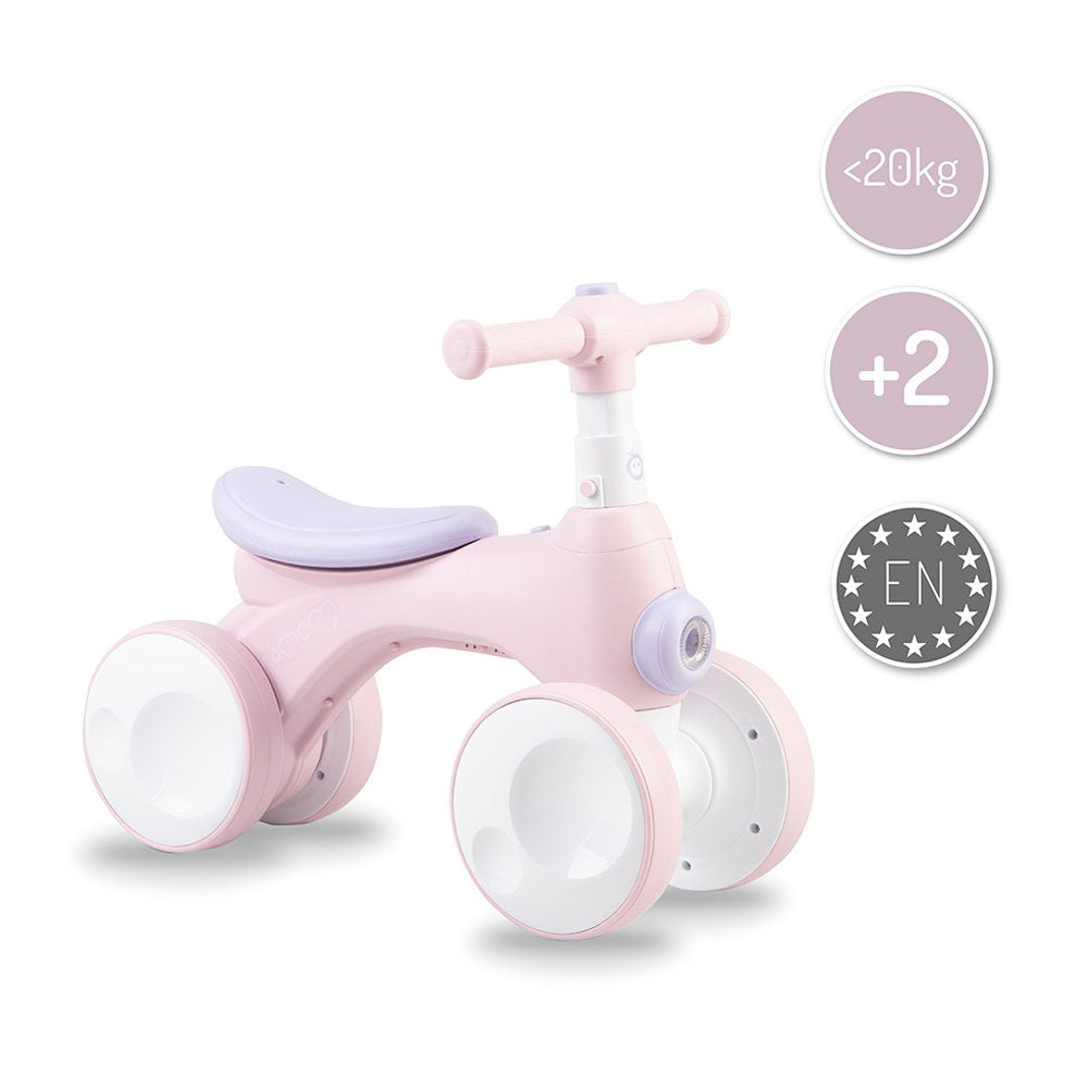 MoMi Bicikl Tobis s mjehurićima, svjetlom i zvukom - Roza