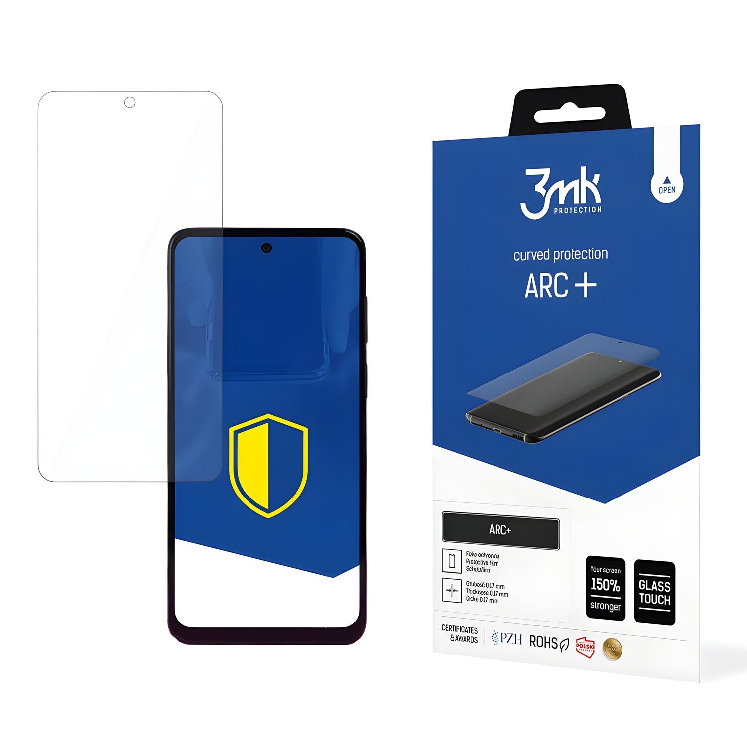 3mk Arc+ zaštitna folija za Motorola Moto G53 - Prozirna KP25507