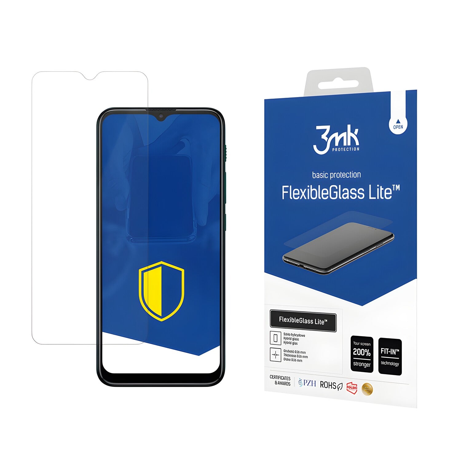 FlexibleGlass Lite™ zaštitno staklo za Motorola One Action - Prozirna KP22601