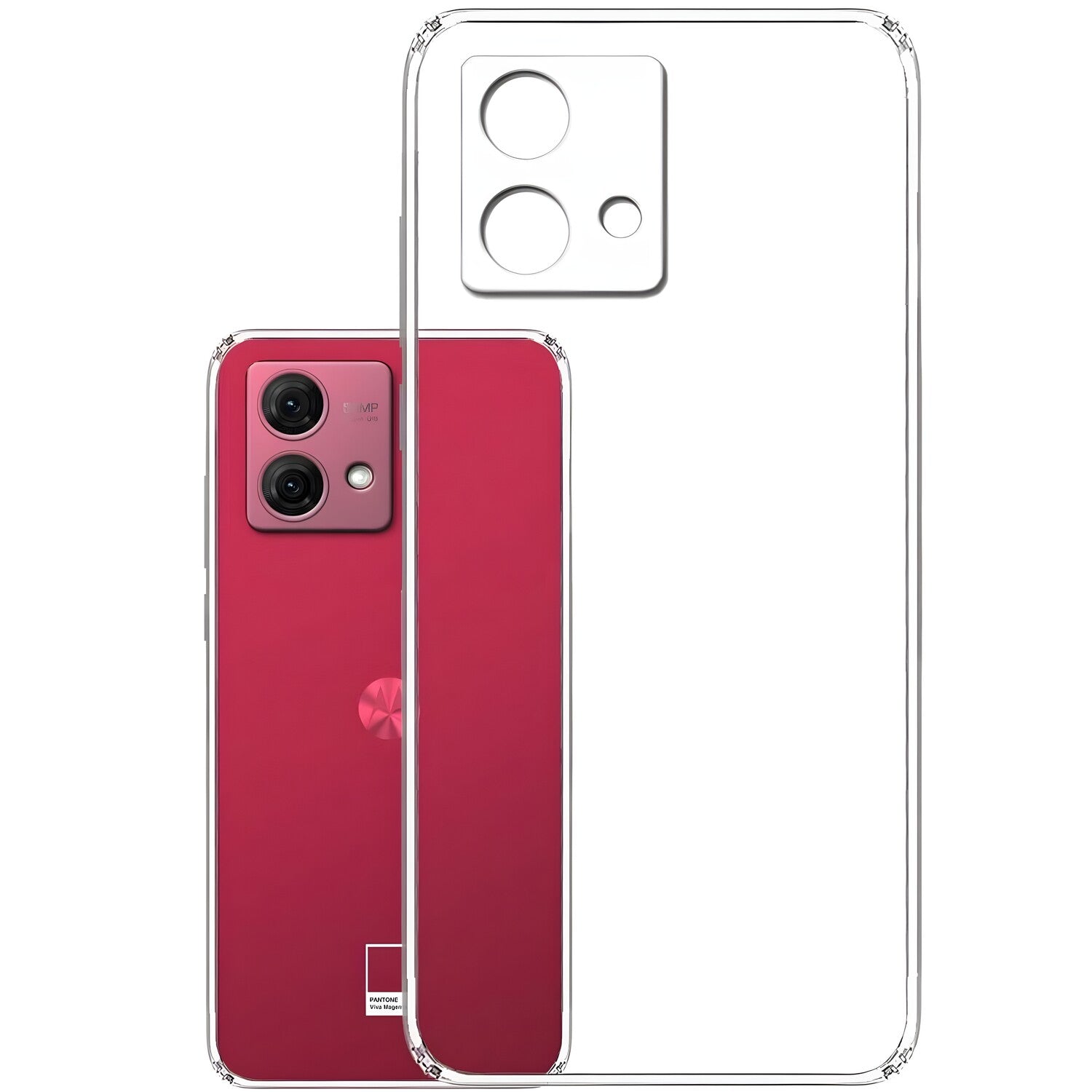 Przezračno zaštitno kućište za Motorola Moto G84 - Prozirna KP33905