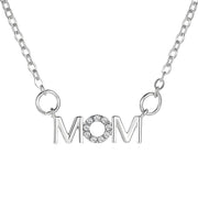 Ogrlica Mom - Srebrna KP28446