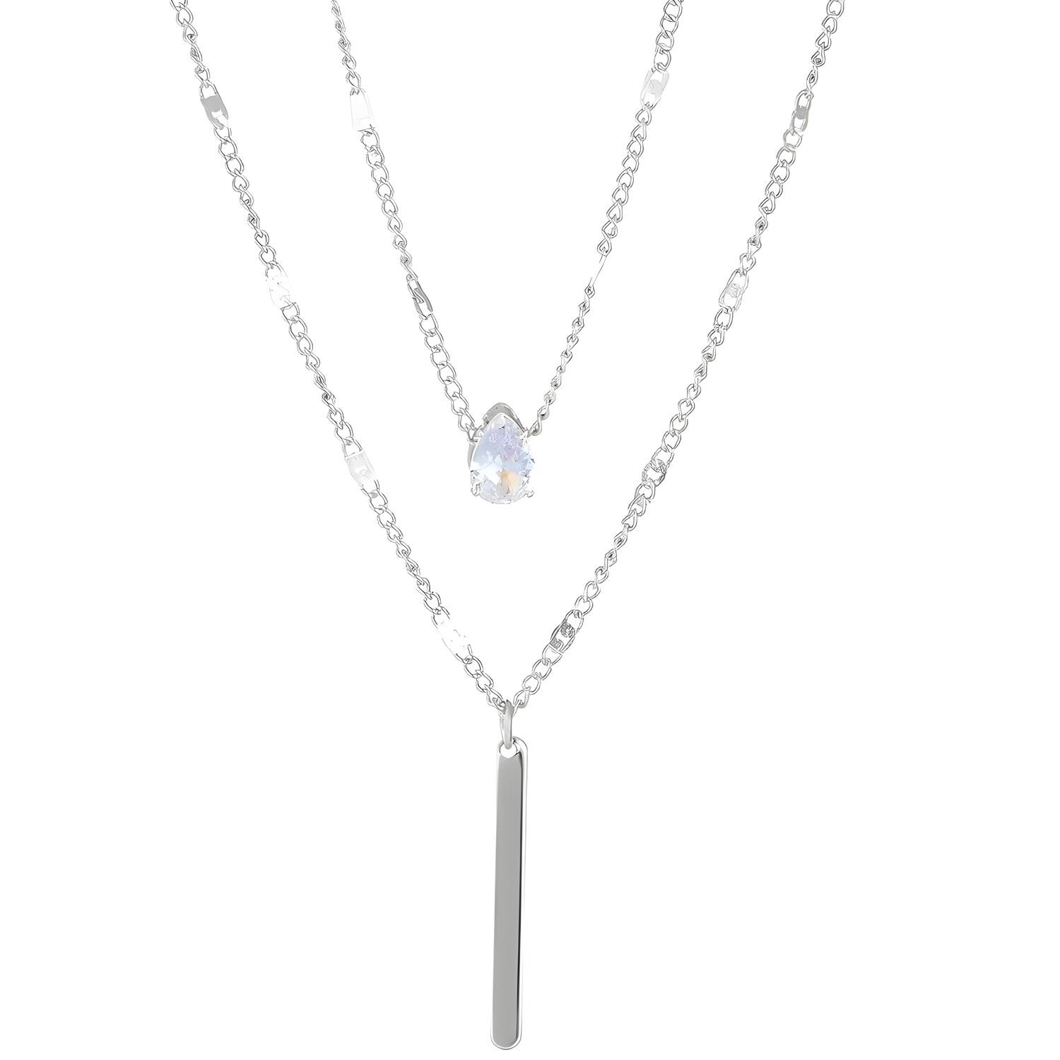 Ogrlice TA-27552 - Srebrna KP27552