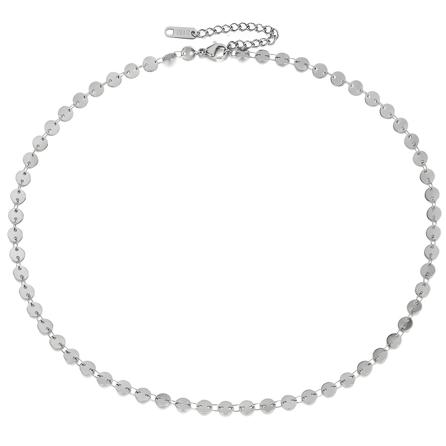 Ogrlica NO-28621 - Srebrna KP28621
