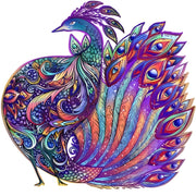 Drvene puzzle - Peafowl / S KP22006