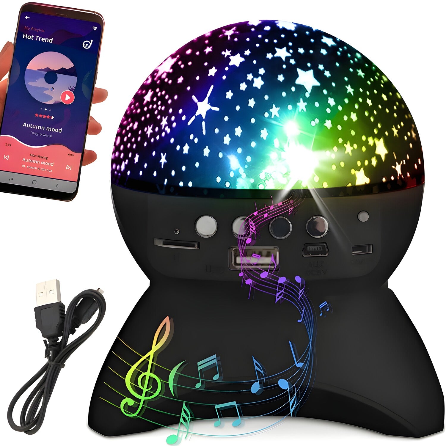 Multi bluetooth zvučnik - Crna KP39157