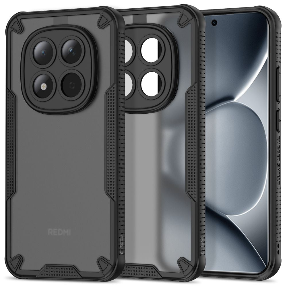 Tech-Protect Rugged Shield futrola za Xiaomi Redmi Note 15 Pro+ 5G/Poco M8 Pro - Crna KP39592