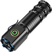 Taktička LED svjetiljka s magnetom - Crna KP40348
