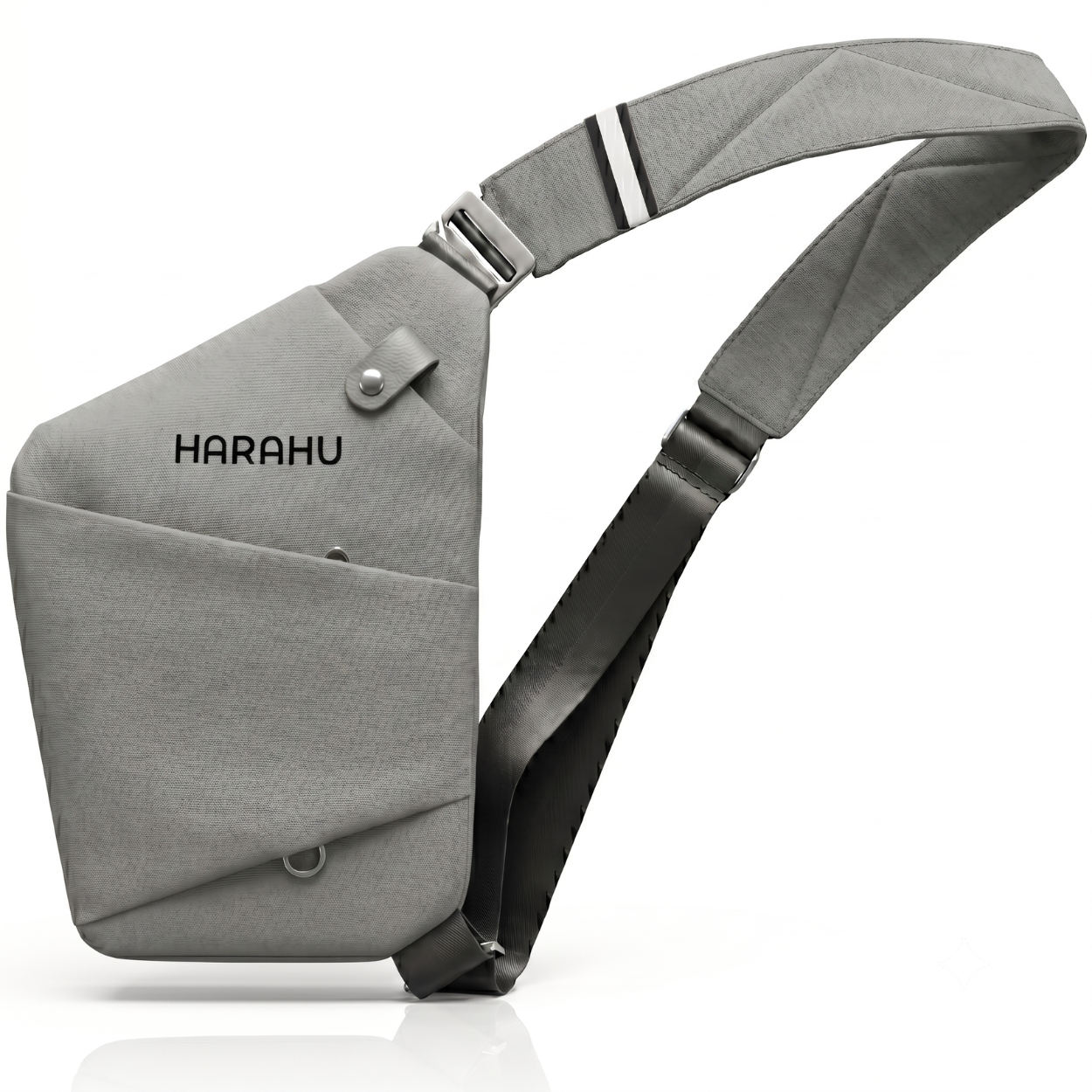 Muška Crossbody Torba HARAHU Vector - Siva KP40363