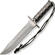 Outdoorovski nož PS - 40839 - Srebrna KP40839