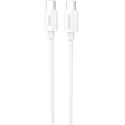 Kabel za punjenje Dudao L4C USB - C / USB - C 60W 1,2m - Bijela KP41380
