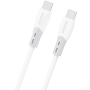 Kabel za punjenje Dudao L25SC USB - C / USB - C 60W 1m - Bijela KP41385