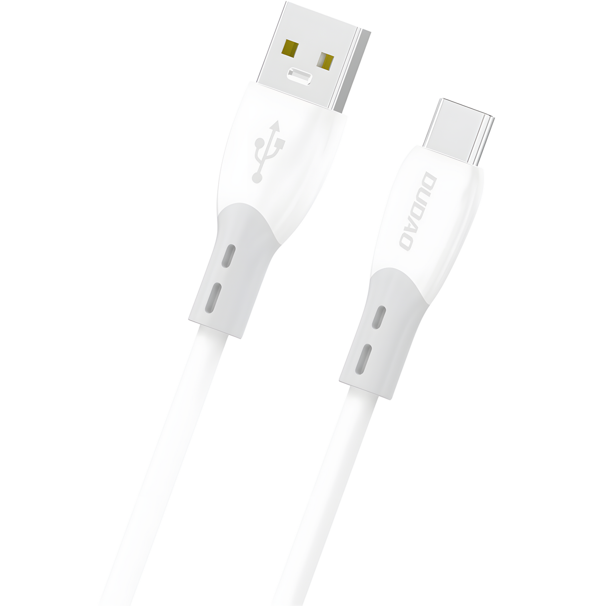Kabel za punjenje Dudao L25ST USB - A / USB - C 5A 1m - Bijela KP41414