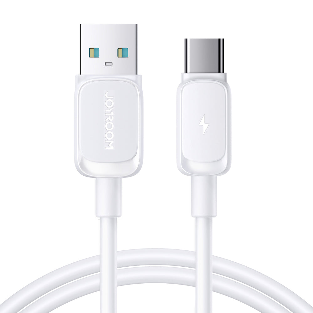 Kabel za punjenje Joyroom Multi - Color Series A14 USB - A / USB - C 3A - Bijela / 1.2m KP41444