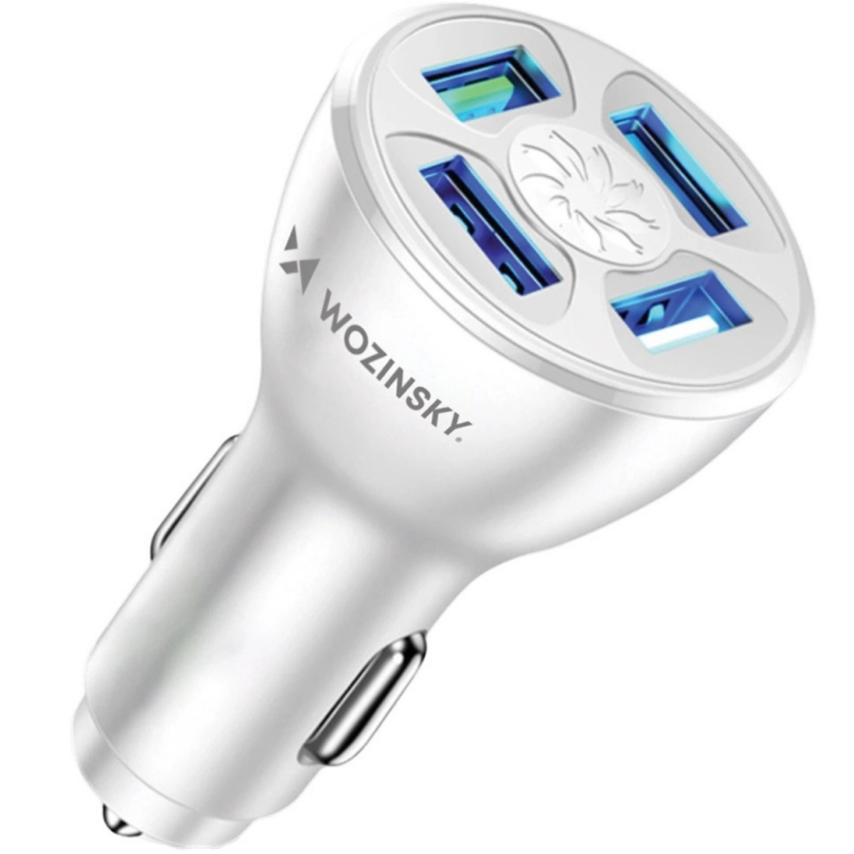 Adapter za auto Wozinsky 50W 4x USB - A - Bijela KP41479