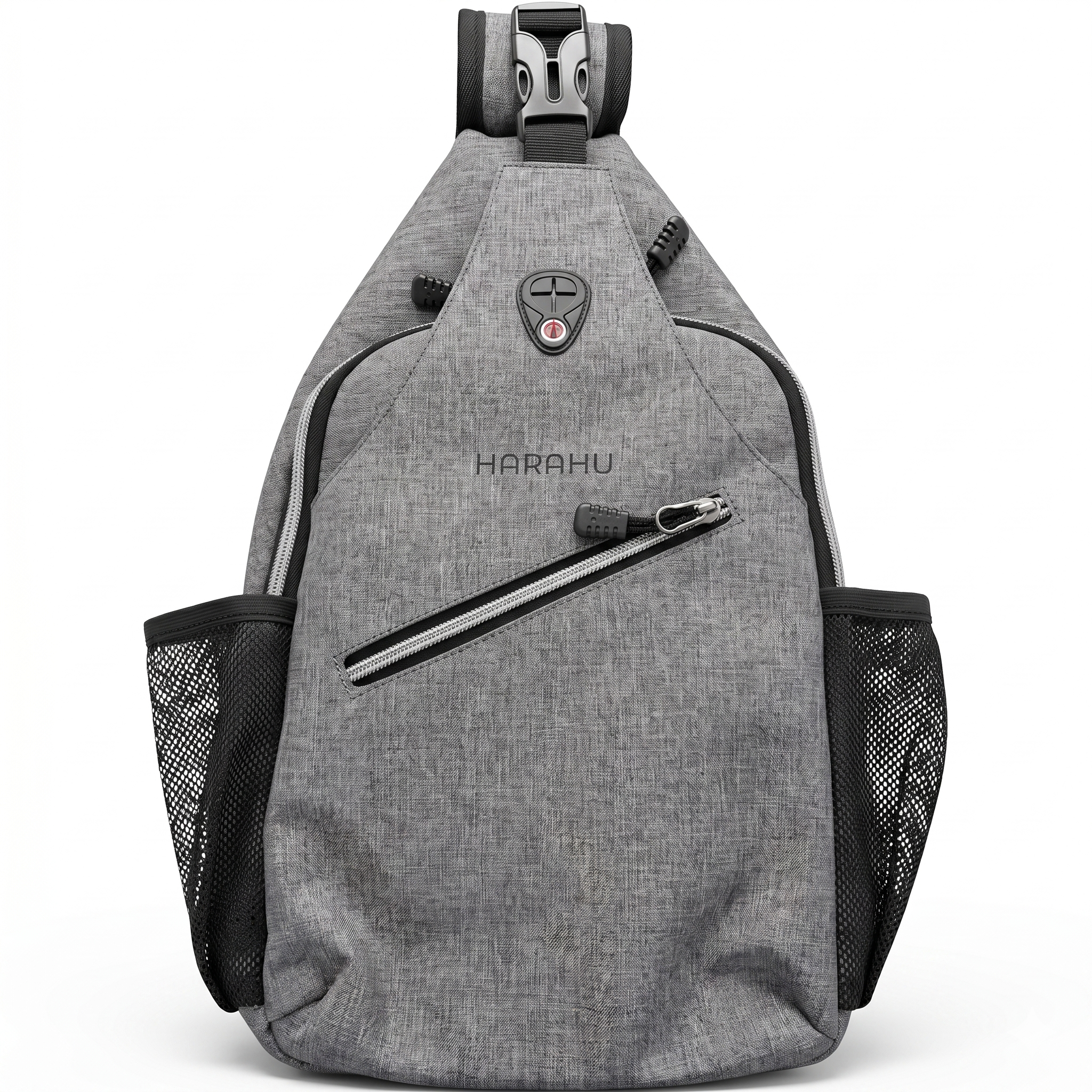 Muška Crossbody Torba HARAHU Signature - Siva KP40318