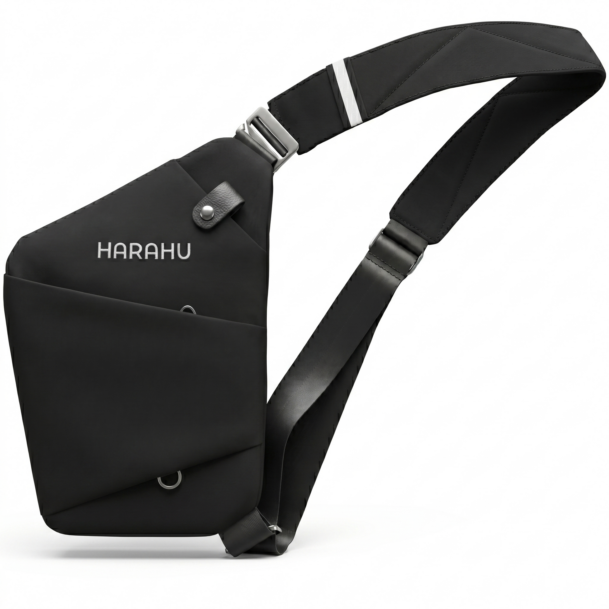 Muška Crossbody Torba HARAHU Vector - Crna KP40321