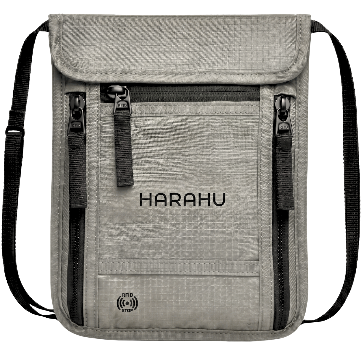 Muška Crossbody Torba s RFID HARAHU Legacy - Siva KP40366