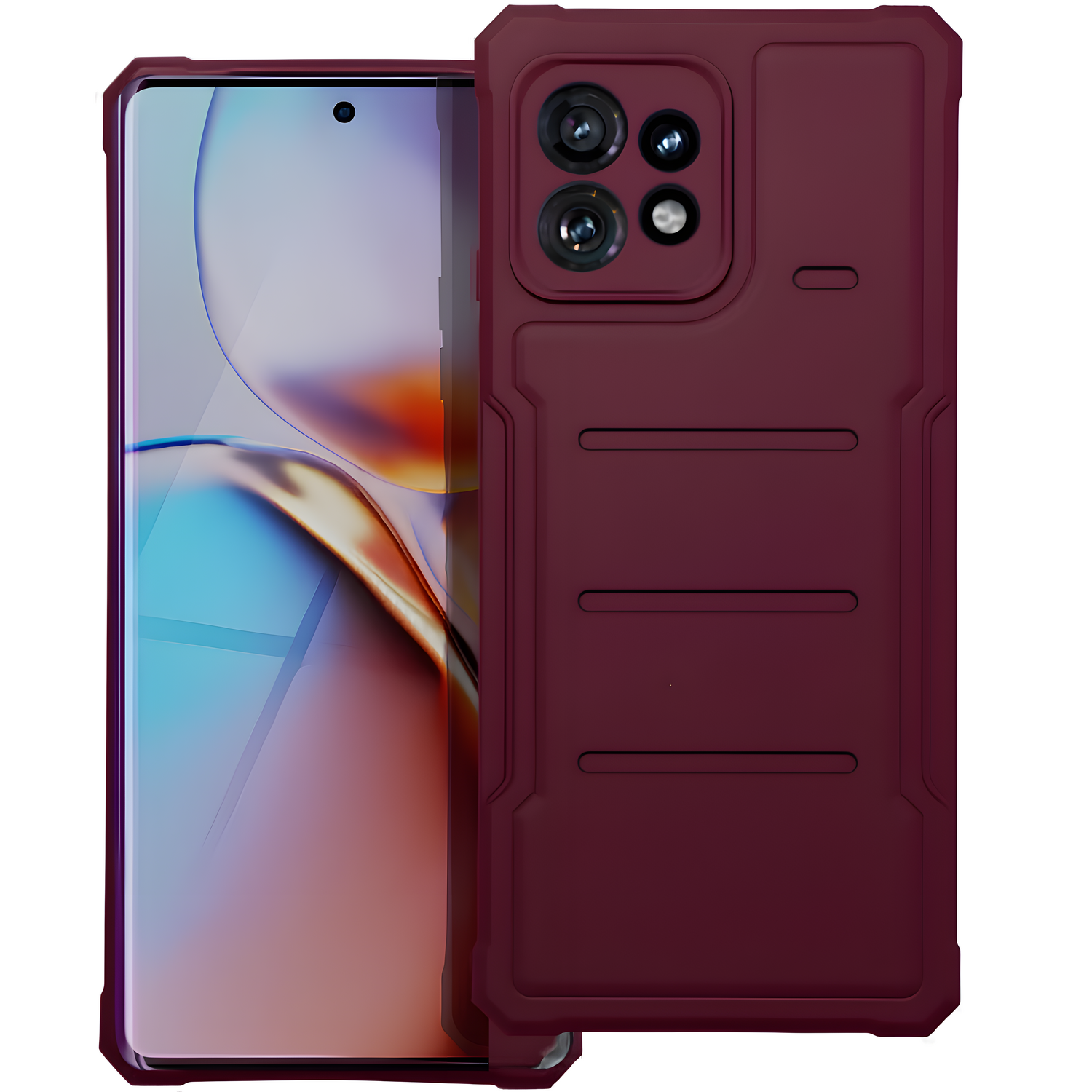 Izdržljivo kućište Heavy Duty za Motorola Moto G53 5G - Crvena KP40518