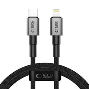 Tech-Protect UltraBoost DNA USB-C / Lightning PD 27W kabel za punjenje - Siva / 1m KP41487