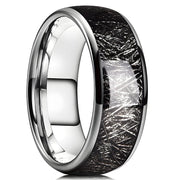 Prsten PU-32776 - Srebrna/Crna/59mm KP32776