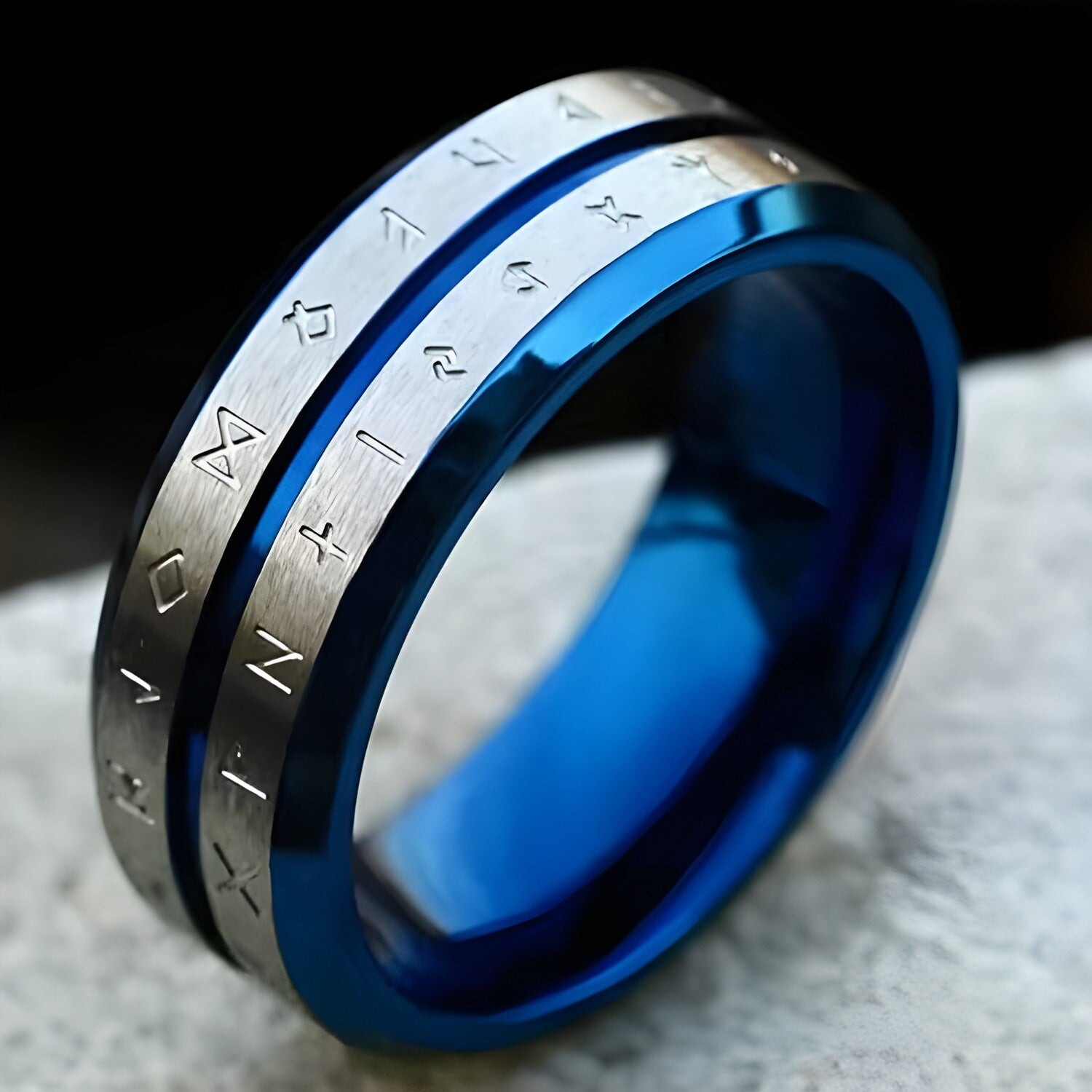 Prsten RU-32158 - Plava/ 57mm KP32158