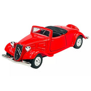 1939 Citroën 11B Traction Avant Cabrio red 1:34