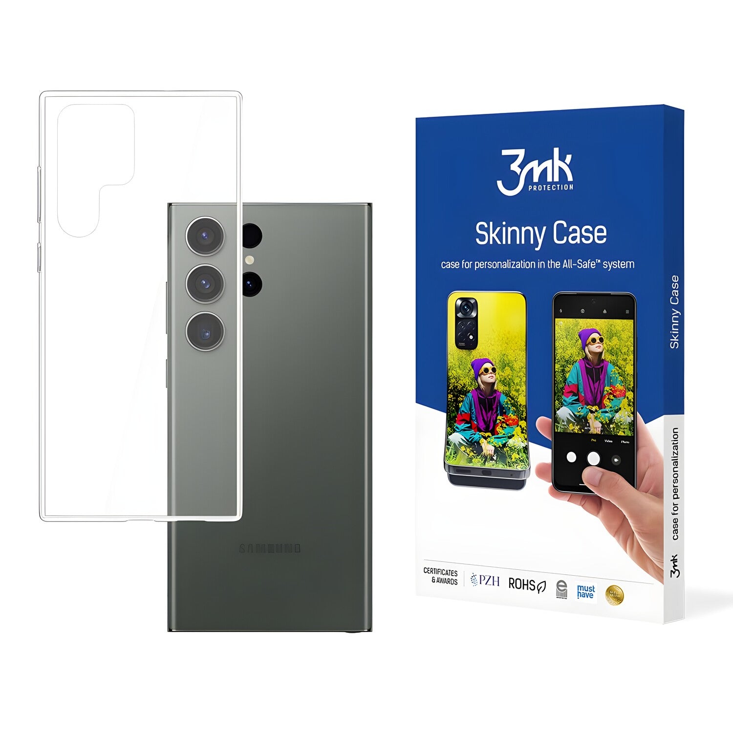 3mk Skinny futrola za Samsung Galaxy S23 Ultra - Prozirna KP25516
