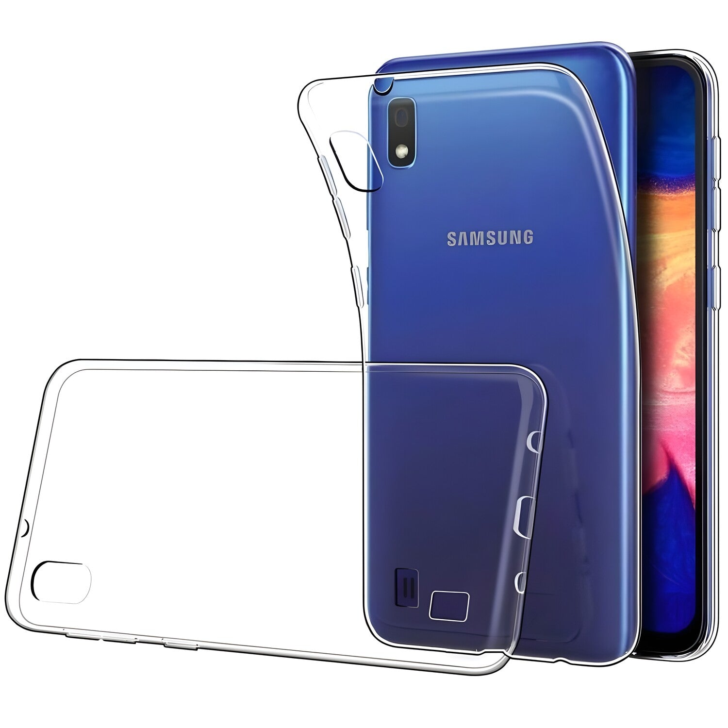 Przezračno zaštitno kućište za Samsung Galaxy A10s - Prozirna KP26172