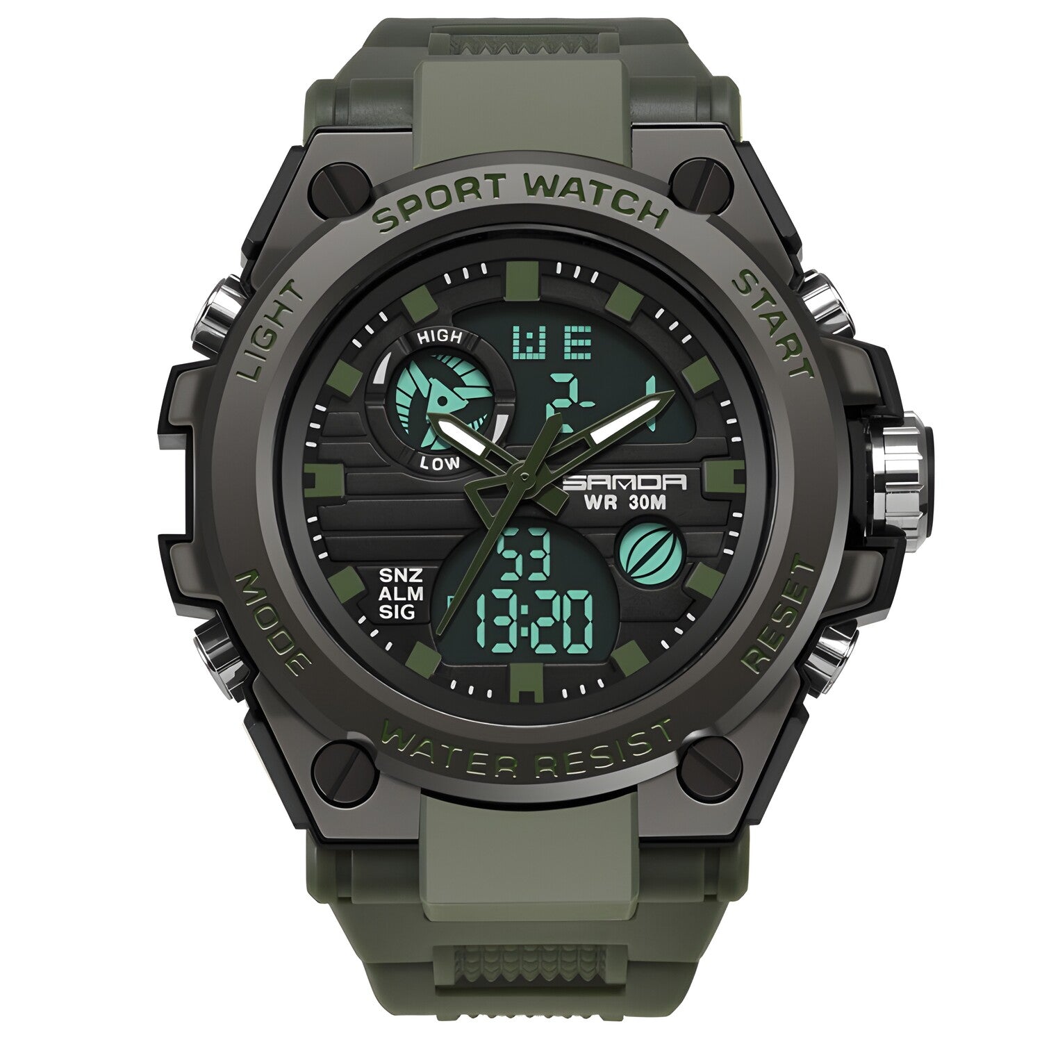 Sat SANDA VI-14295 - Zelena / Crna KP14295