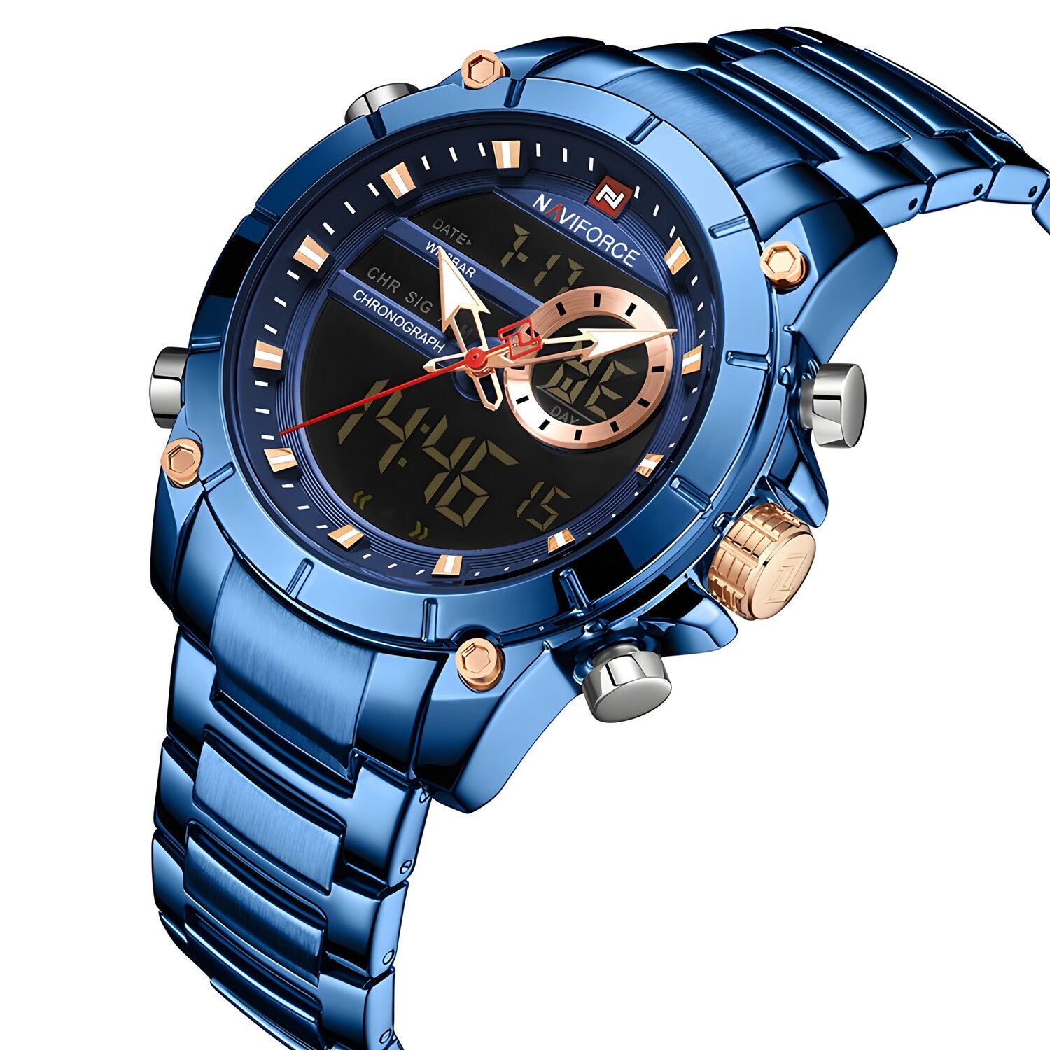 Sat NAVIFORCE SC-14610 - Plava KP14610