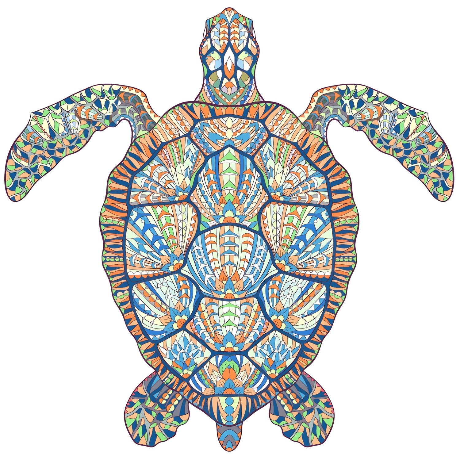 Drvene puzzle - Sea Turtle / S KP21921