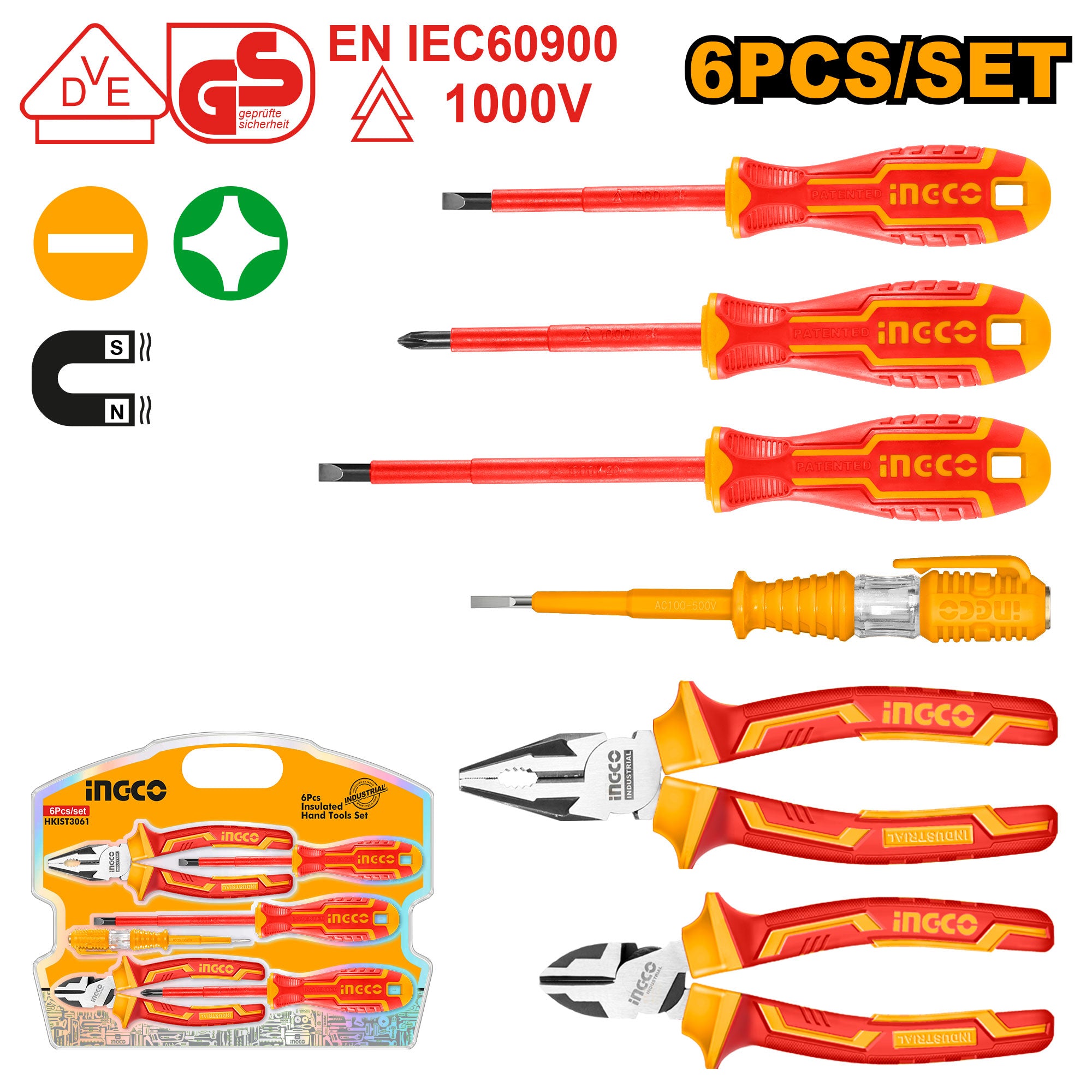 Set alata VDE 6kom HKIST3061