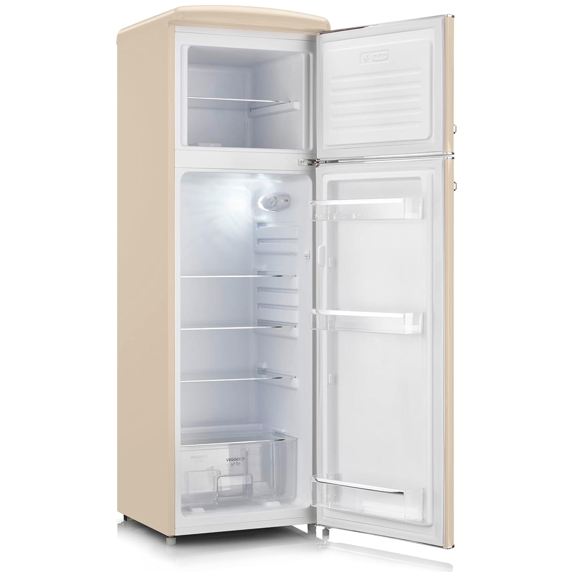 Severin Retro samostojeći hladnjak, bež, 246 L, RKG 8985