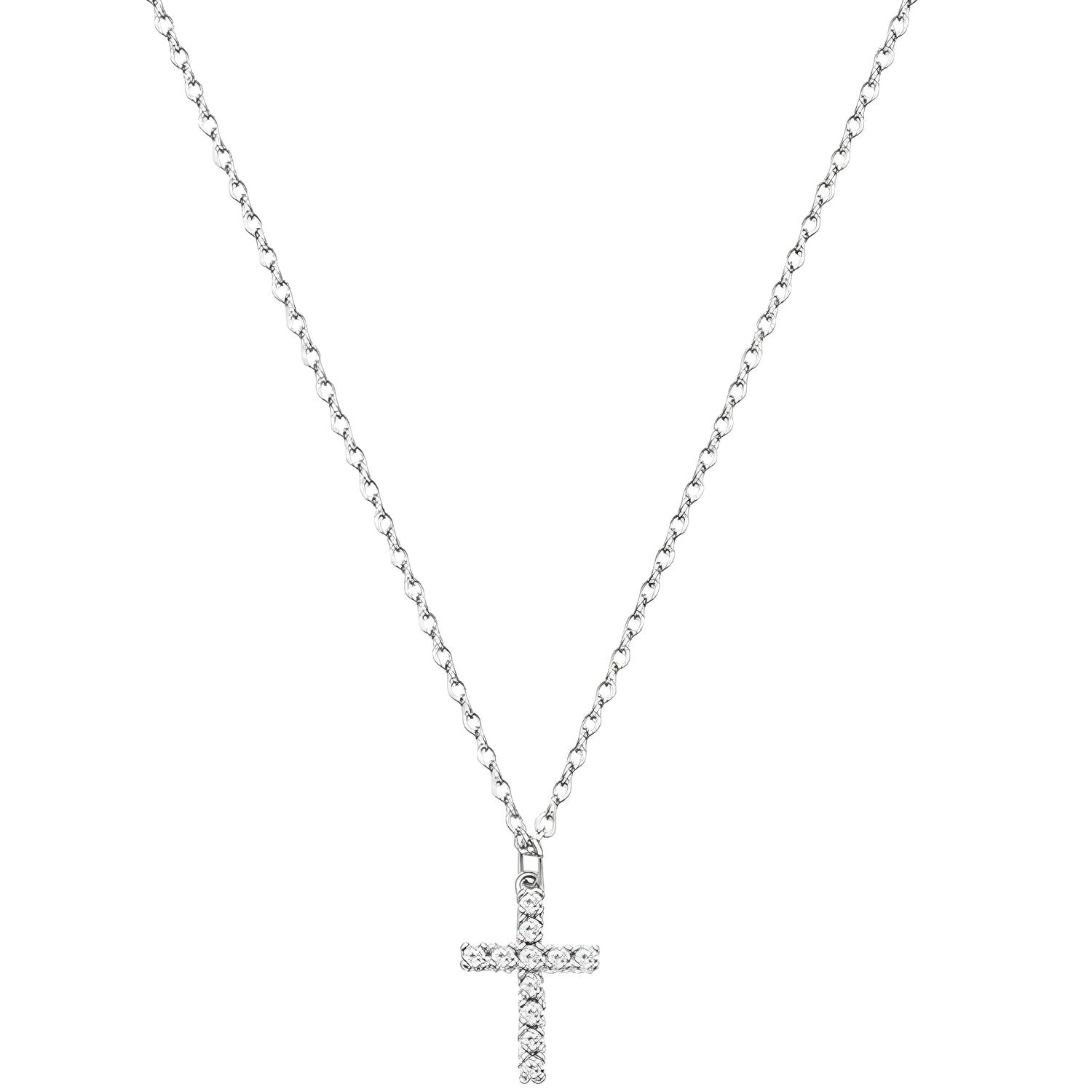 Ogrlica Small Cross - Srebrna KP35479
